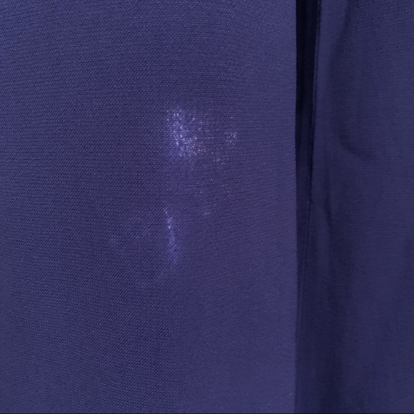 MSGM Popover One Shoulder Ruffle Jumpsuit in Blue sz 40 - Picture 9 of 9